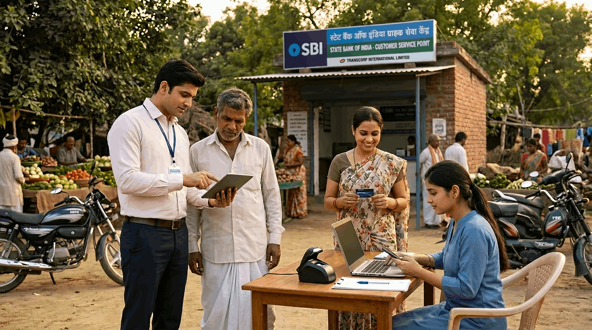 Financial Services State Bank of India Customer Service Point
