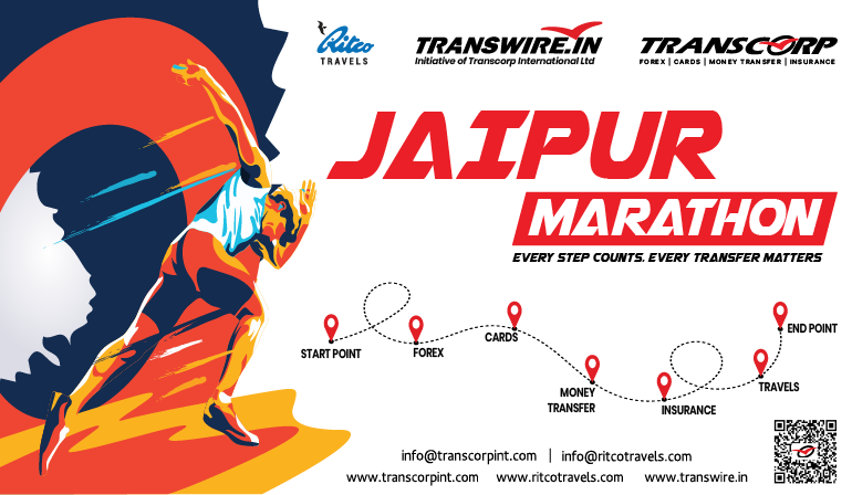 Running Strong — Transcorp at Jaipur Marathon 2026 February 2026