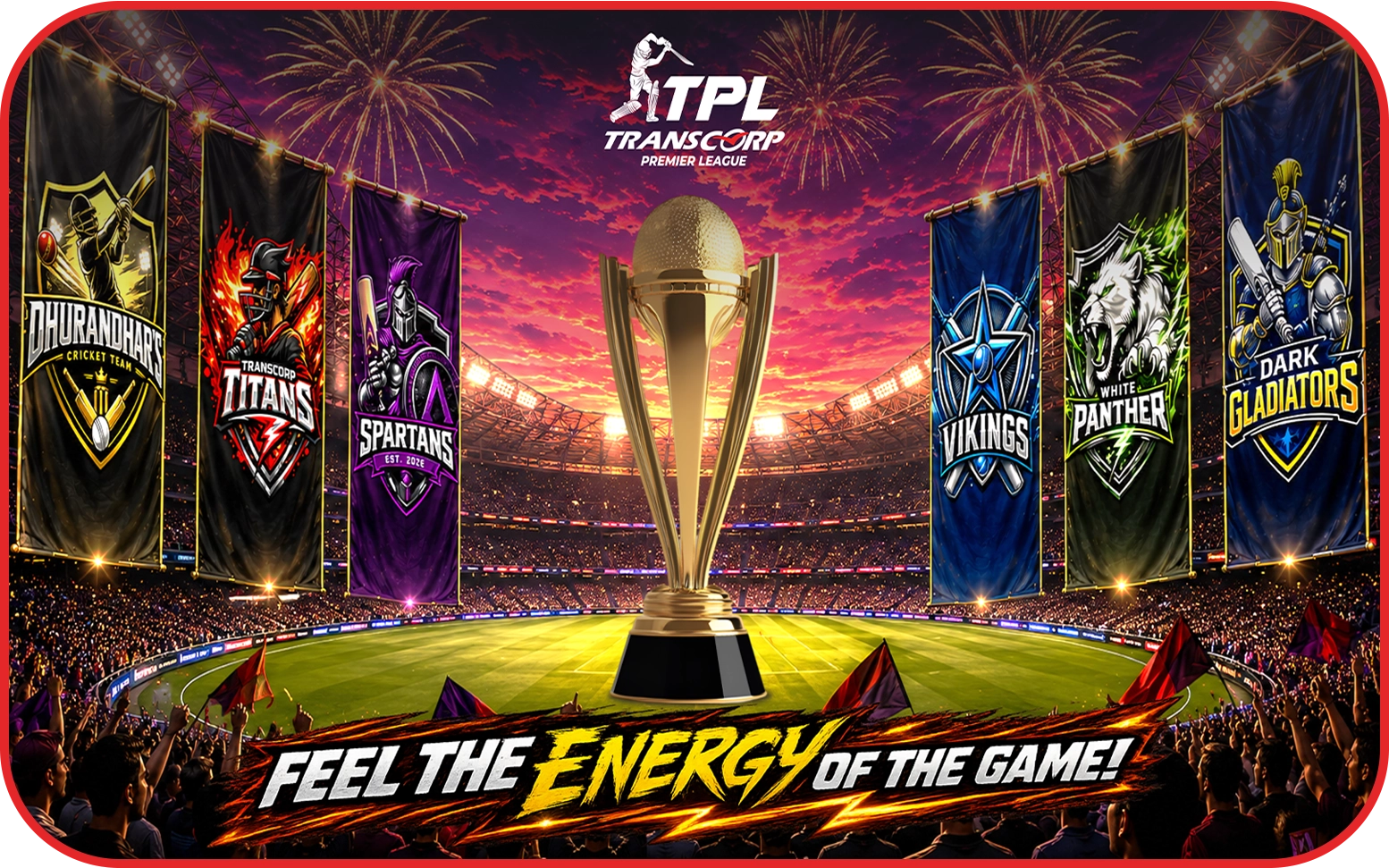 TPL Champions Trophy Ceremony